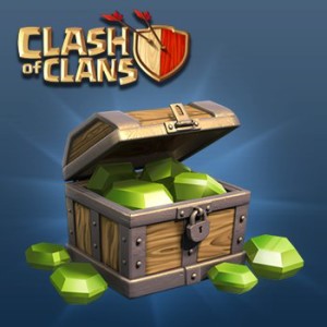 Clash of Clans gem art